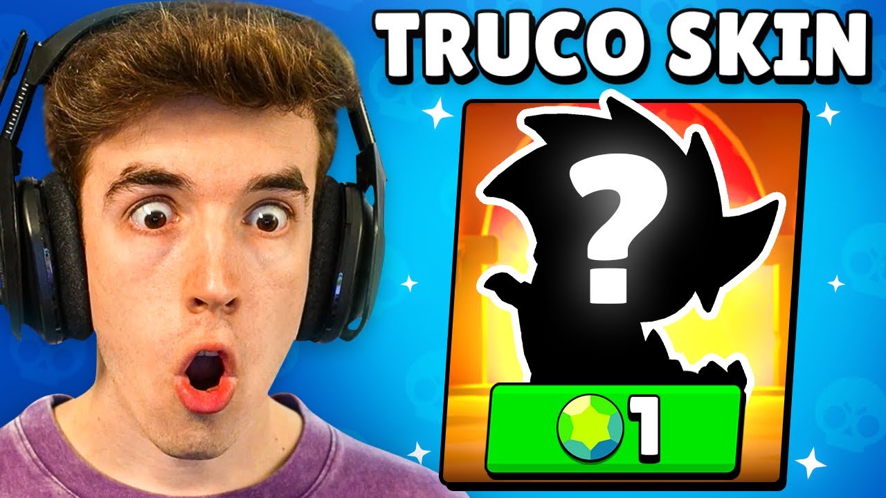 TRUCO PARA CONSEGUIR 1 SKIN OCULTA por *1 GEMA* en BRAWL STARS