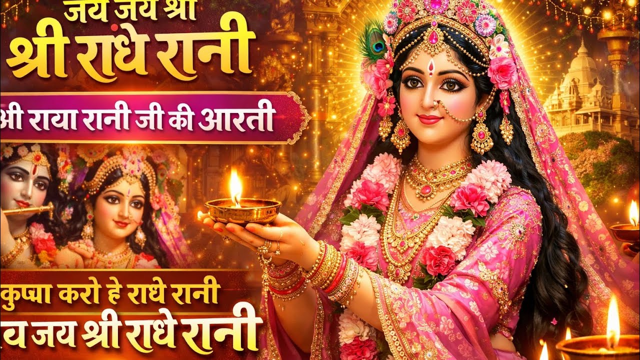 🌸 जय जय श्री राधे रानी | राधा रानी जी की मधुर आरती | Bhakti Bhajan 2026