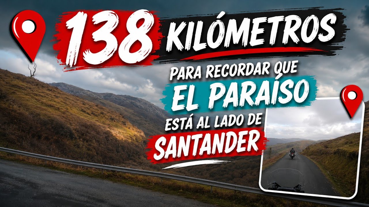 TE ENSEÑAMOS UNA RUTA MOTERA POCO CONOCIDA SIN ALEJARTE DE SANTANDER