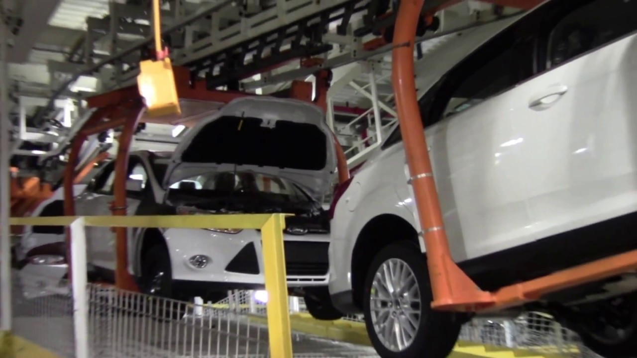 Ford Assembly Line Tour - Hybrid and Electric Cars