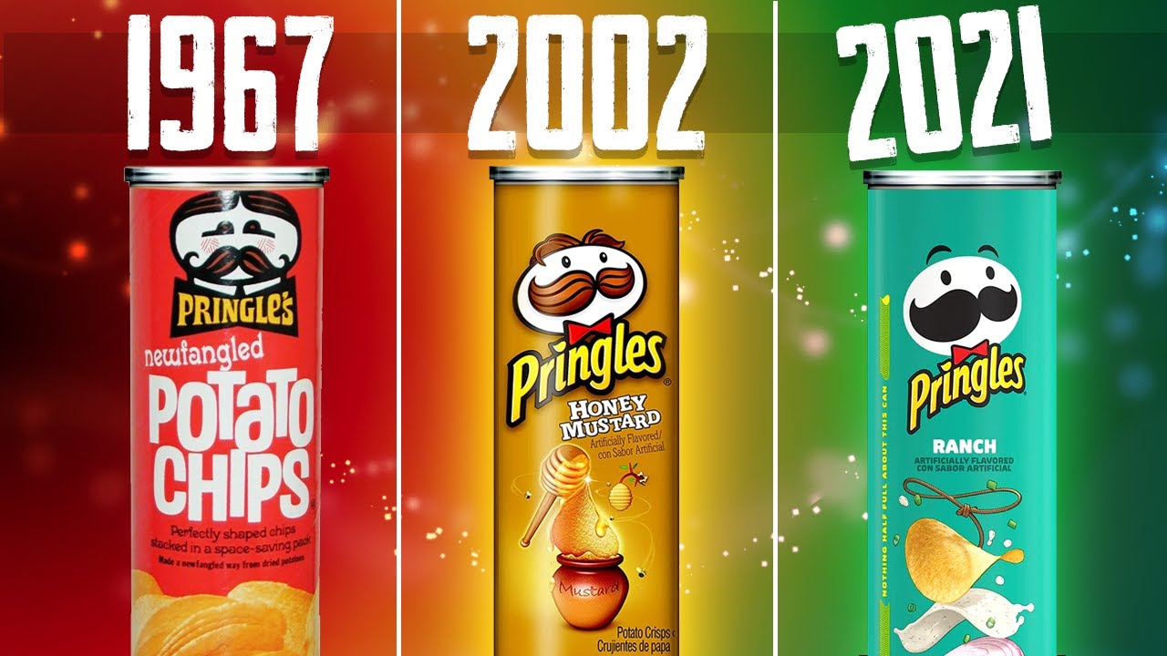 КАК МЕНЯЛИСЬ ПРИНГЛС И ИХ ТАЛИСМАН - История Pringles и их маскота