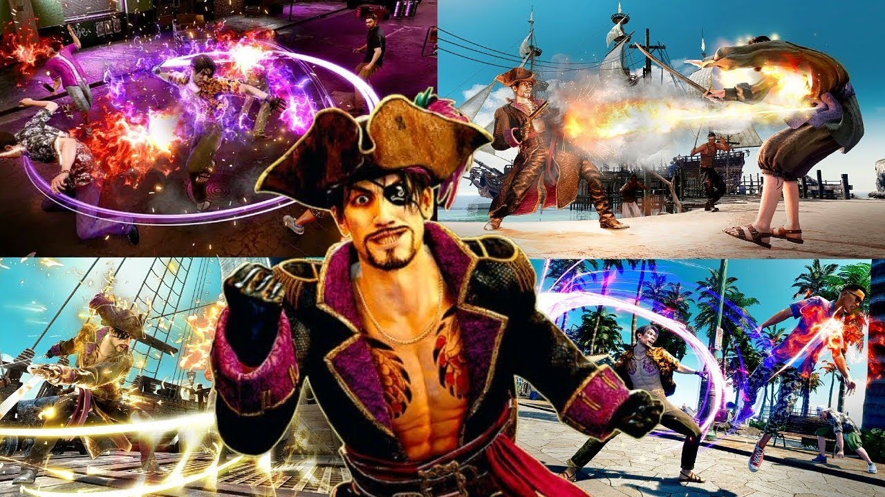 Like a Dragon: Pirate Yakuza in Hawaii - Moveset Showcase