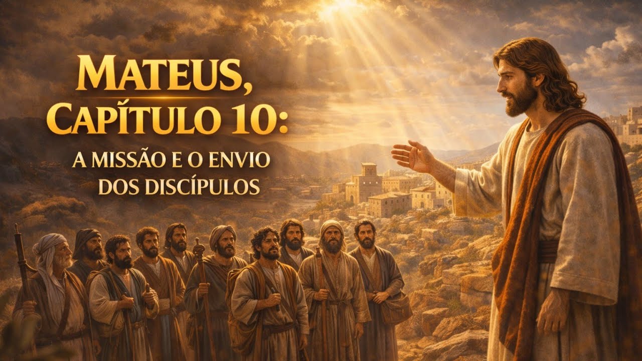 MATEUS, CAPÍTULO 10: A MISSÃO E O ENVIO DOS DISCÍPULOS