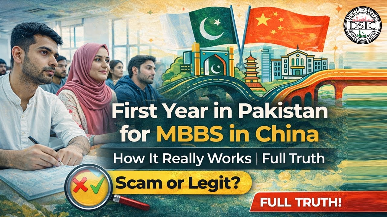 First Year in Pakistan for MBBS in China | How It Really Works | Official Program Explained | DSIC