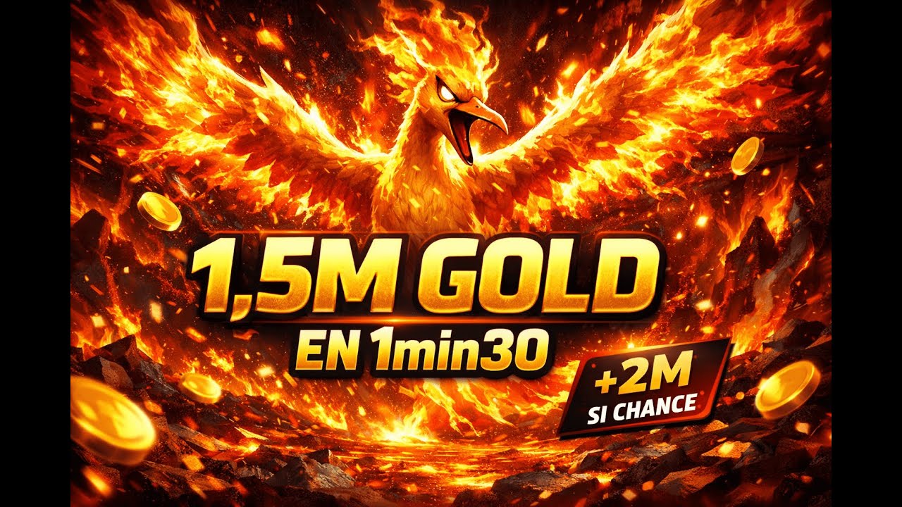 🔥 FARM GOLD ULTRA RAPIDE – 1 500 000 en 1min30 (Boss Sulfura)
