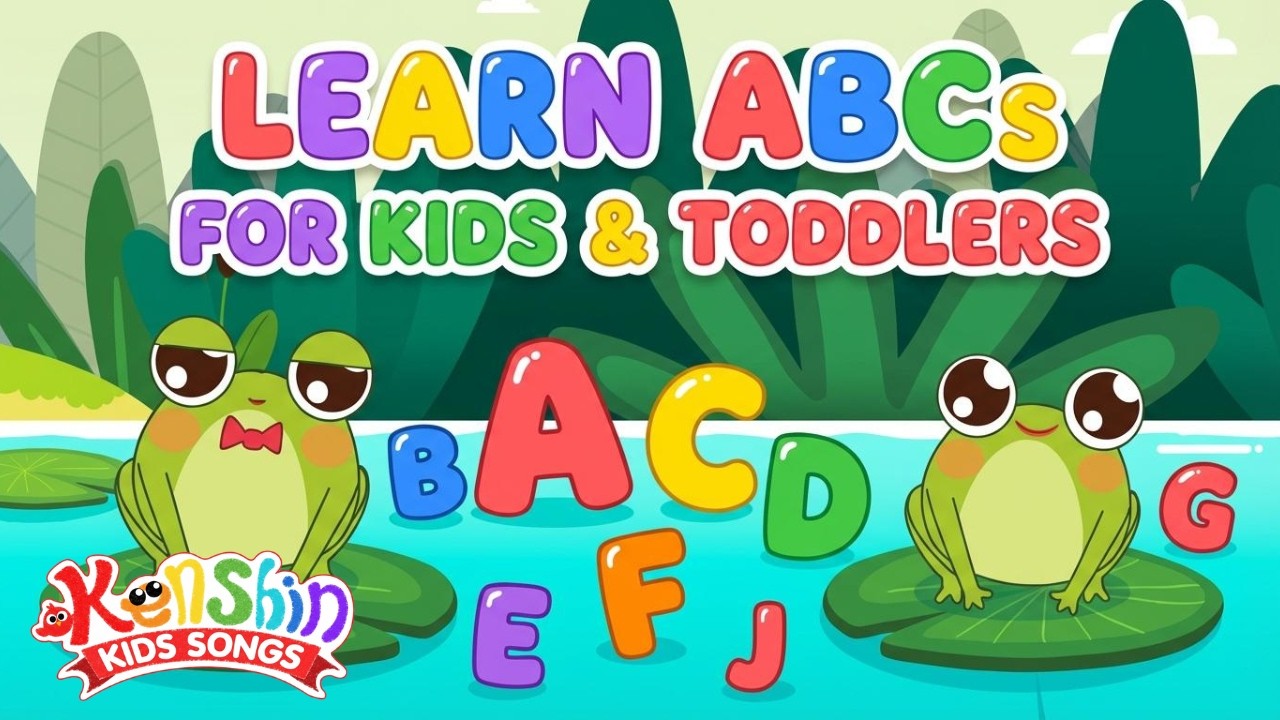 Learn Your ABCs with Cute Frogs | Educational Alphabet Song for Preschool