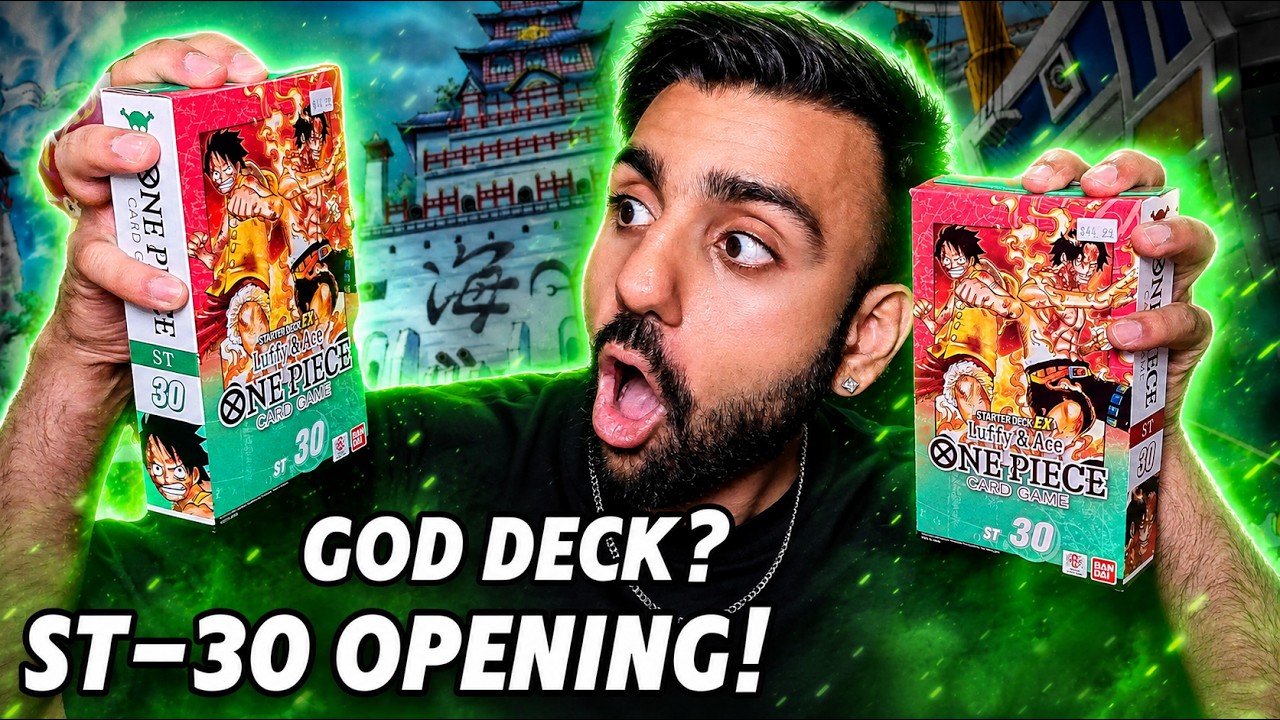 ST30 Has a God Deck? Starter Deck EX Luffy & Ace Opening