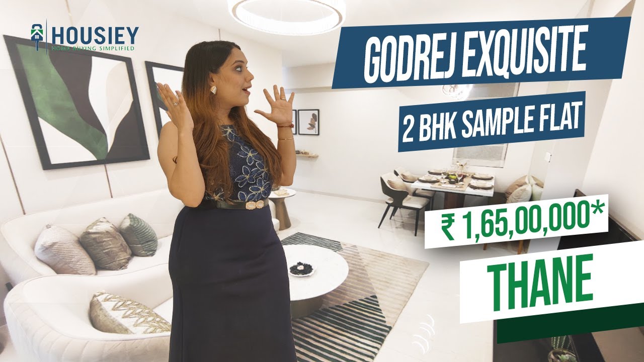 Godrej Exquisite Thane | 2 BHK Sample Flat Tour | Godrej Thane Project