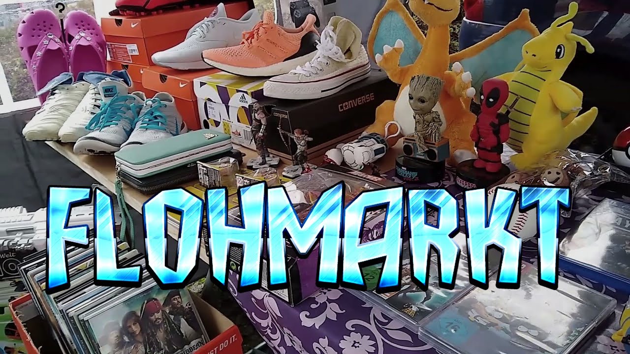 FLOHMARKT LIVE ACTION #17 - Videogames, DVDs und Retrokram  - Trödelmarkt Haul