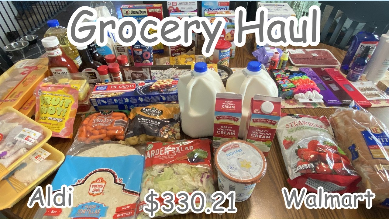 Еженедельная закупка продуктов