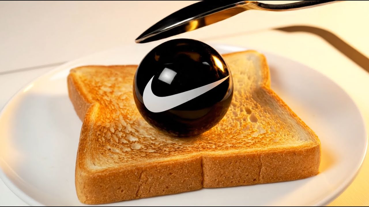 Brand logo Spread on Toast 🍞🌍 | AI ASMR – Oddly Satisfying & Relaxing