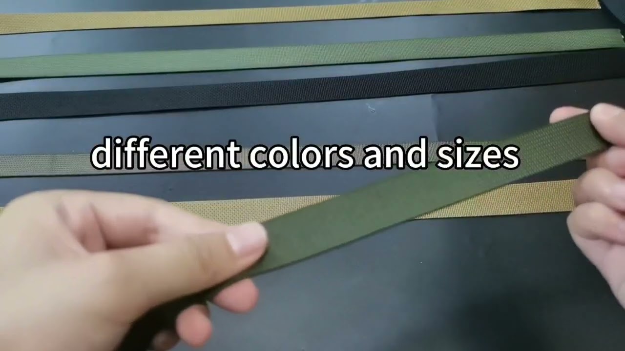 tactical polyester webbing
