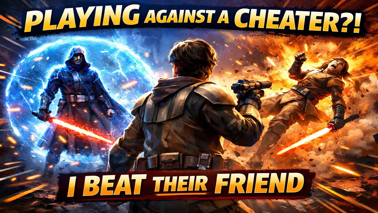 Playing Against A CHEATER?! I Beat Their Friend | Battlefront 2