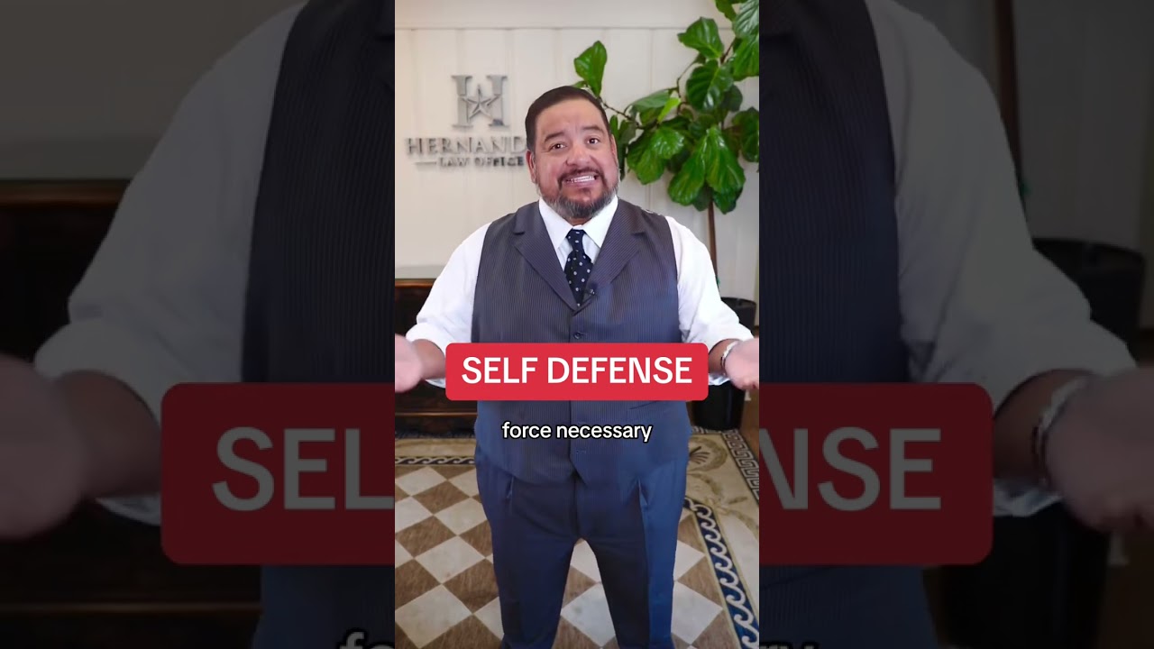 You have the right to use self-defense to protect yourself