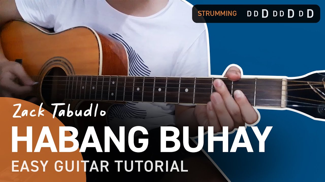 HABANG BUHAY Guitar Tutorial | Zack Tabudlo | Chordiko