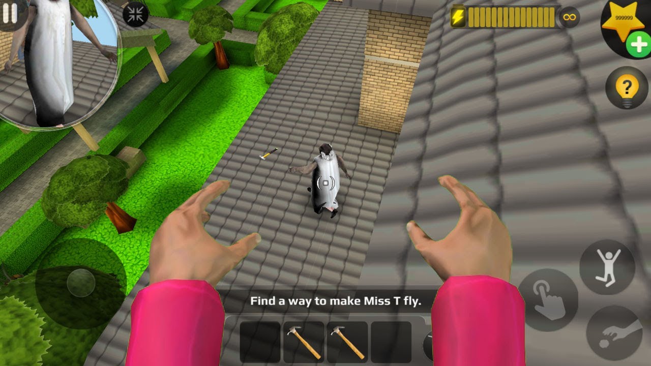 Scary Teacher 3D ( Mod menu) - miss T Troll granny every day , gameplay android/ ios