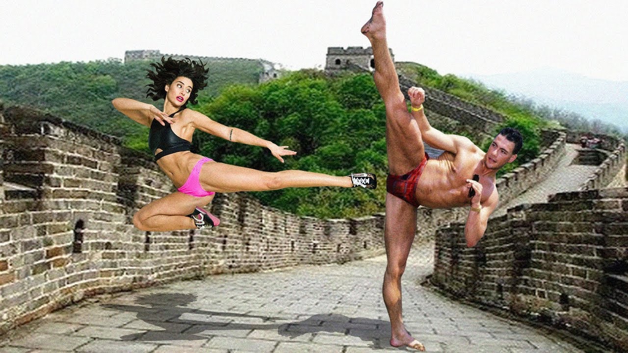 Jean Claude Van Damme Trained Daughter and Son in Martial Arts ★ 2018