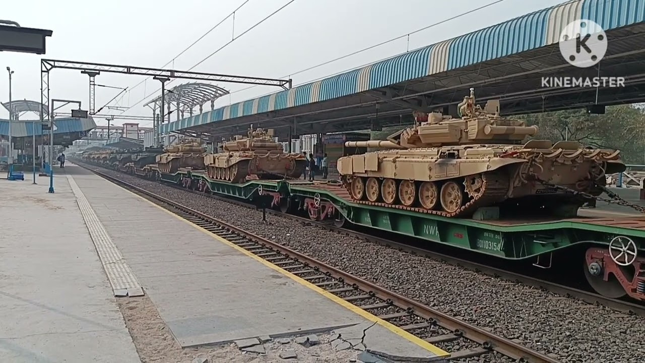💕Indian Army Special Train Loco (31720 CNBE WAG 9 H)💕