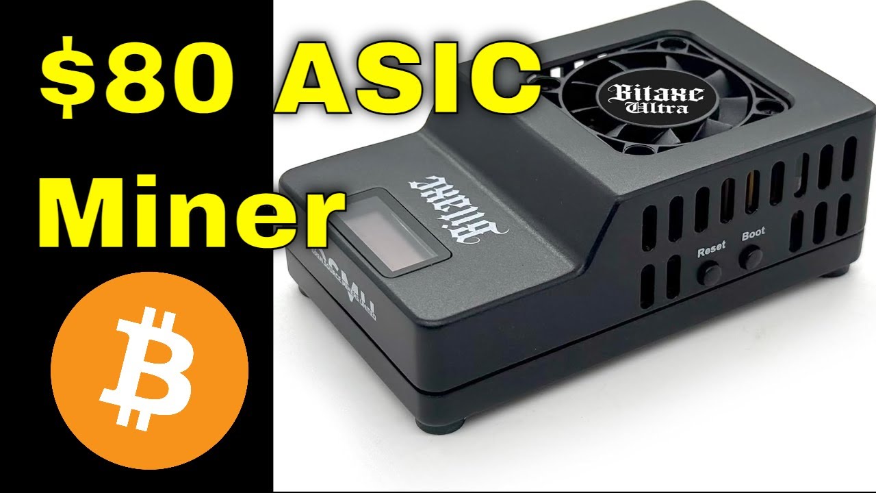 BitAxe Ultra $80 Bitcoin ASIC Miner REVIEW