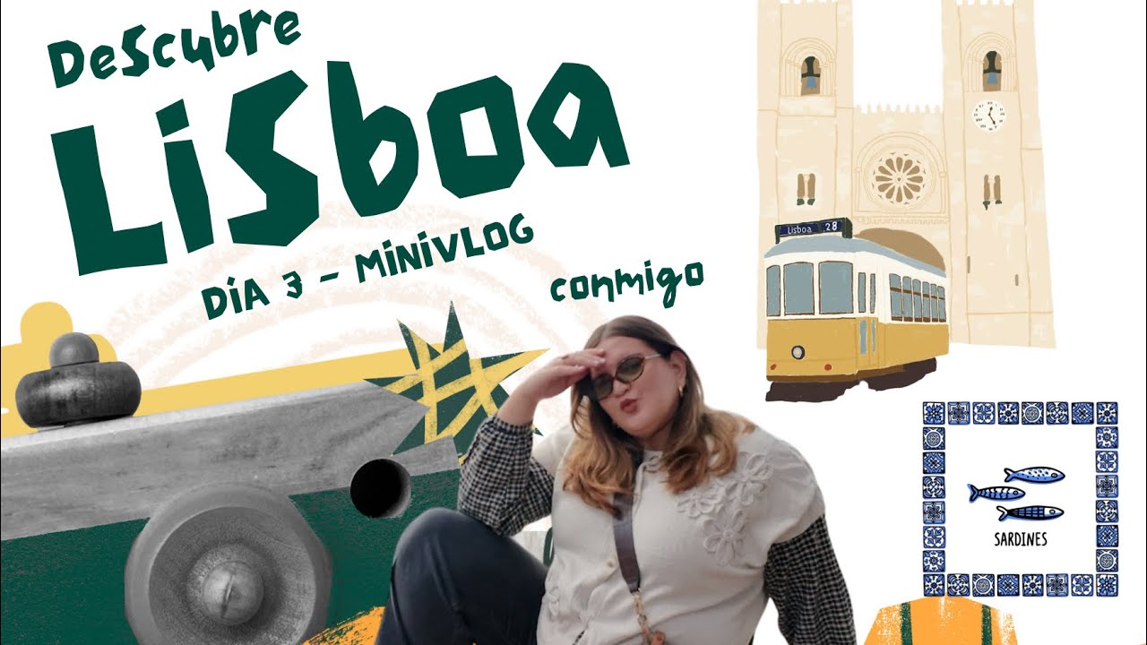 ✨ MINIVLOG - DÍA 3 EN LISBOA | MIRADORES, COMPRAS, COMIDA TÍPICA Y SKINCARE ✨