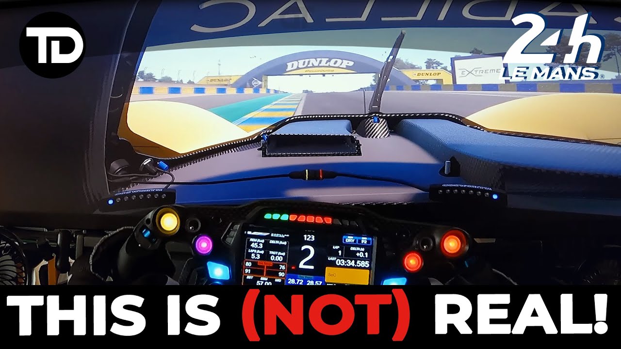 IS THIS STILL A GAME? Le Mans Automobilista 2 Cadillac V-Series.R POV Driver's Eye Mixed Reality