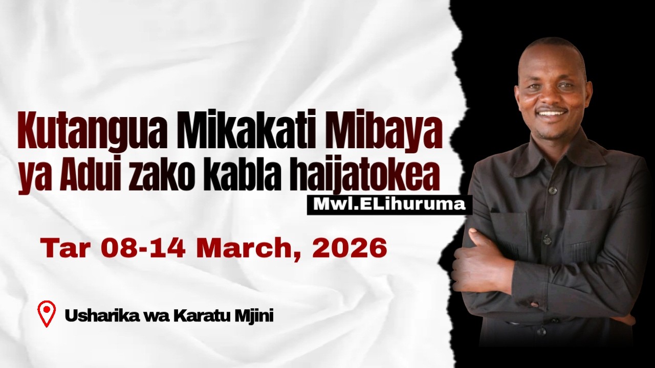 Shughulikia Mipango ya Adui zako kwa njia ya Maombi