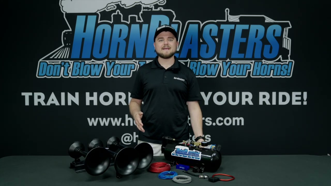 Unboxing the Flatlaw 3 Liter Train Horn Kit from HornBlaster