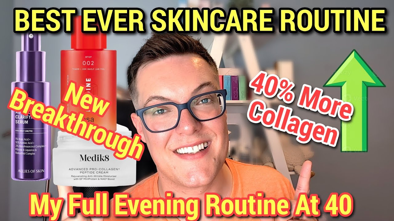 BREAKTHROUGH EVENING ROUTINE - How I perfected My Anti Aging Skincare