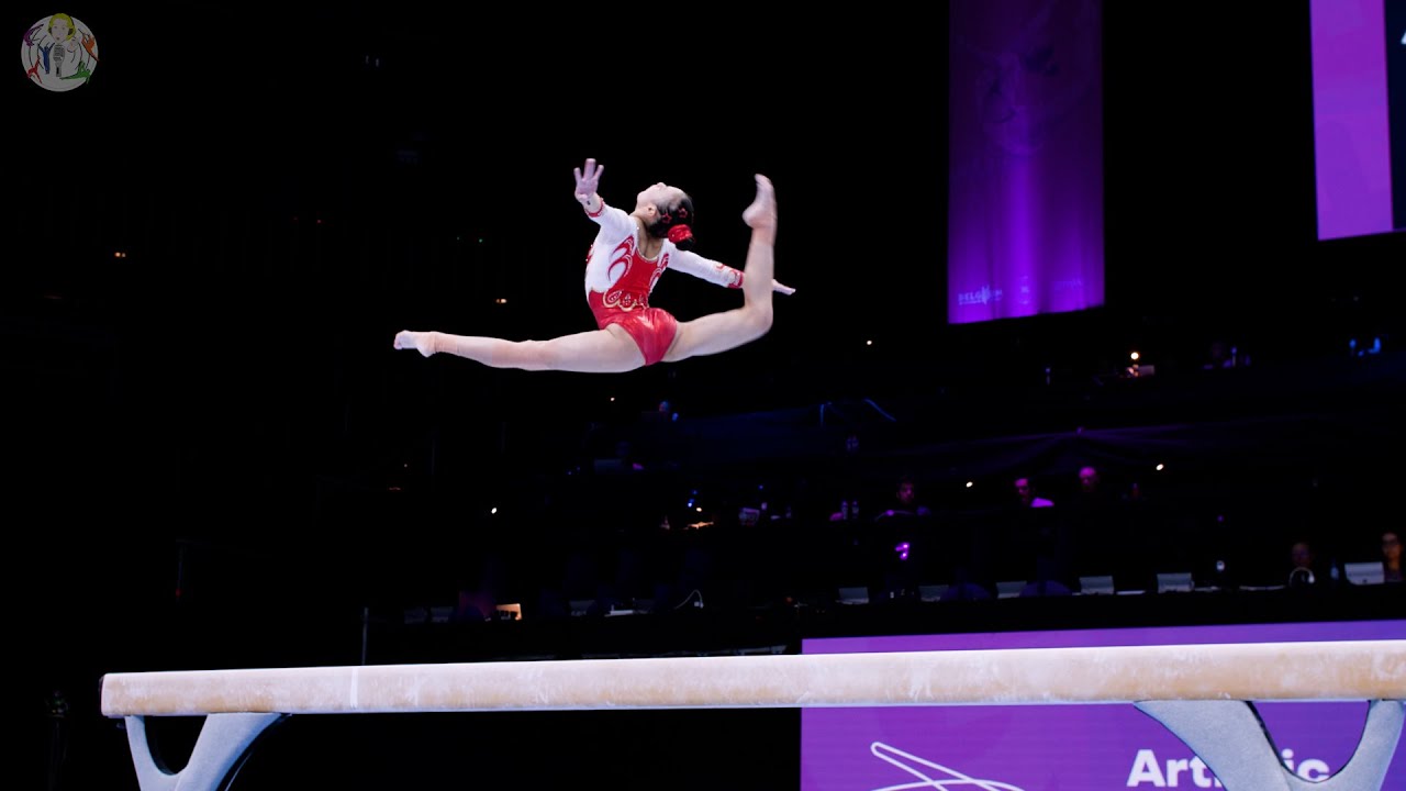Qiu Qiyuan (CHN) - BB - Podium Training - 2023 World Championships Antwerp