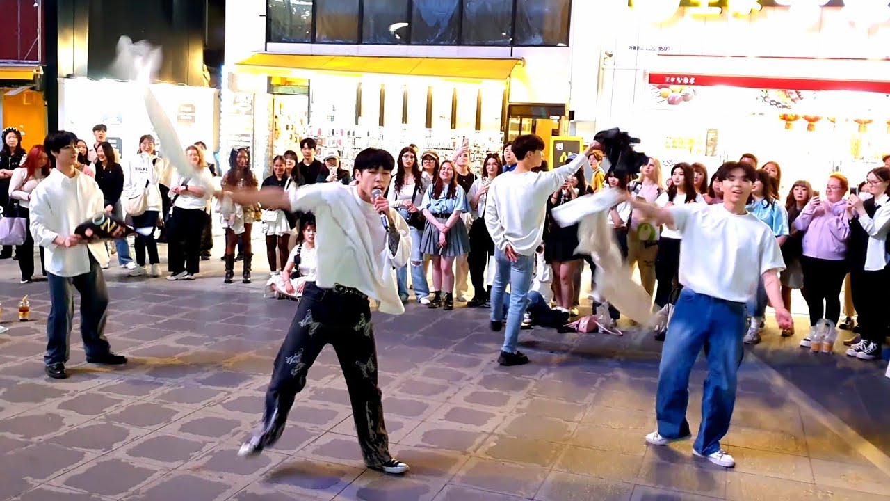 [STREET ARTIST] ONE OF. INTERACTIVE SINCHON BUSKING. 240501.
