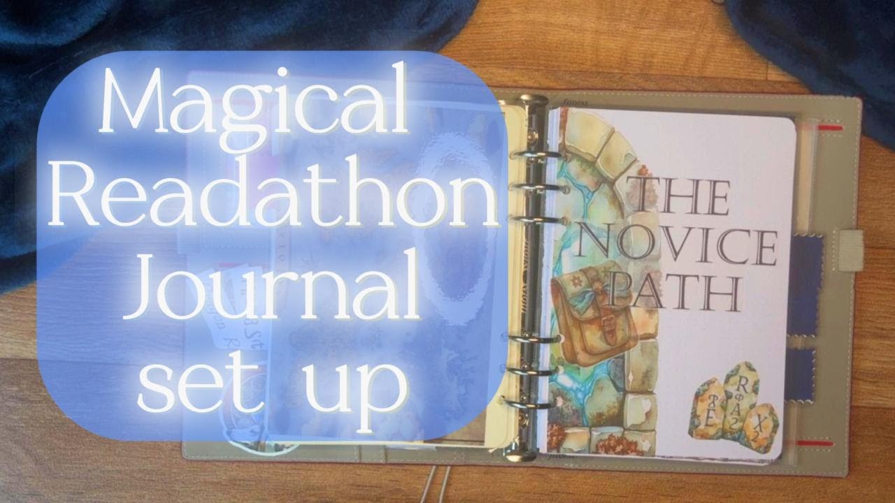 Magical Readathon Journal Set Up