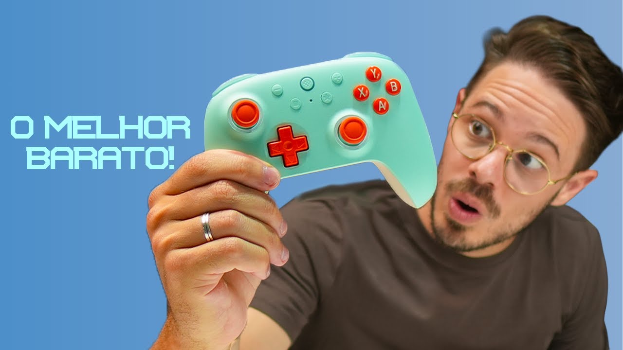 O Melhor CONTROLE BARATO para PC - 8bitdo ultimate 2c