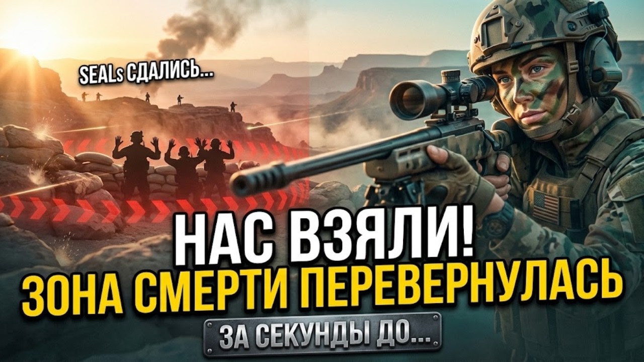 «Они нас поймали!» — морские котики уже смирились… пока снайперша не изменила всё