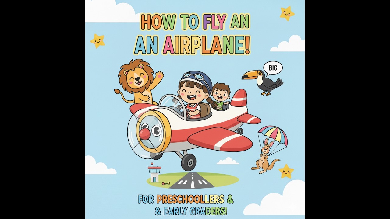 How Does An Airplane Fly? | Evolution Of Planes | Animated children learning | preschoolers learning