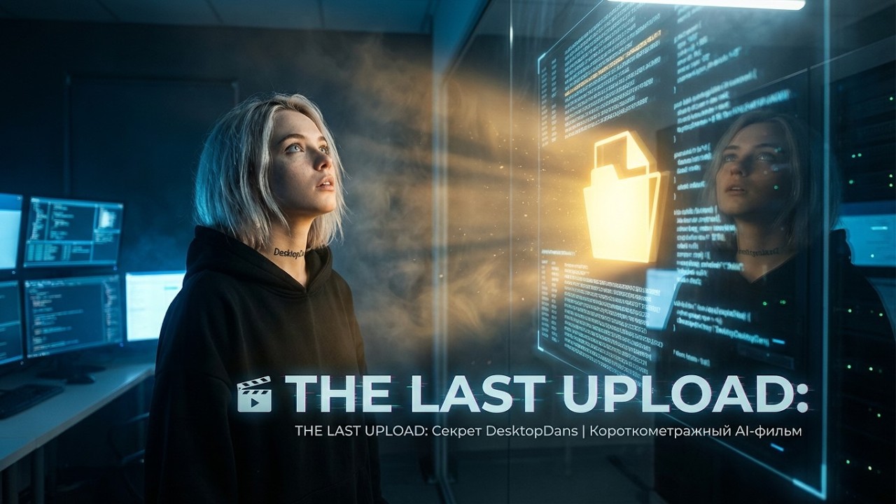 🎬 THE LAST UPLOAD: Секрет DesktopDans | Короткометражный AI-фильм