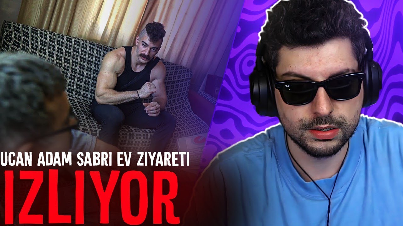 HYPE | UÇAN ADAM SABRİ EV ZİYARETİ VİDEOSUNU İZLİYOR! | testo taylan