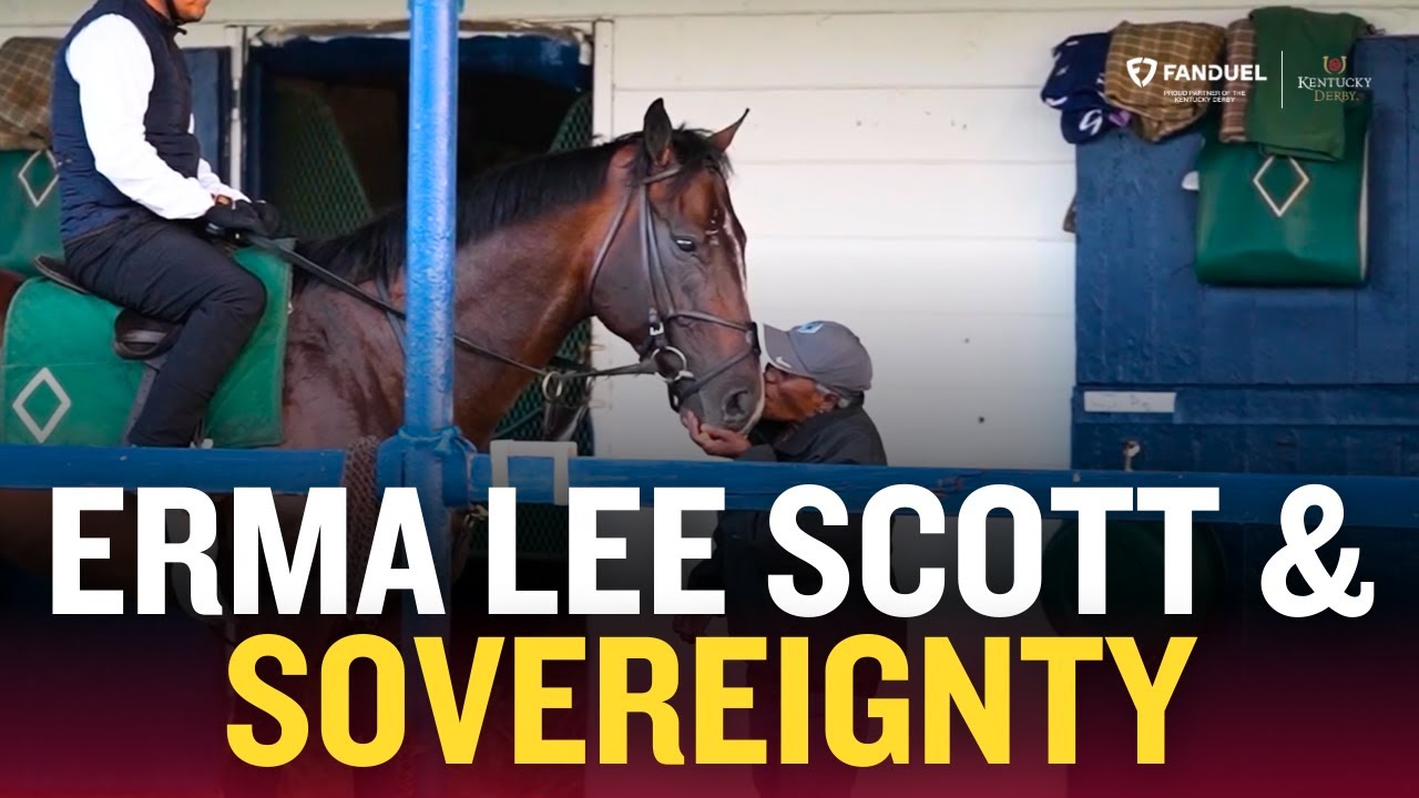 Equine Masseuse Erma Lee Scott & Kentucky Derby Contender SOVEREIGNTY