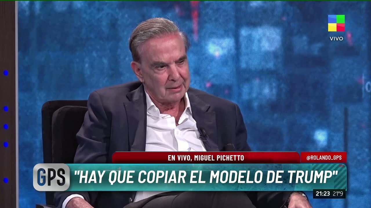 📢 MIGUEL ÁNGEL PICHETTO: 