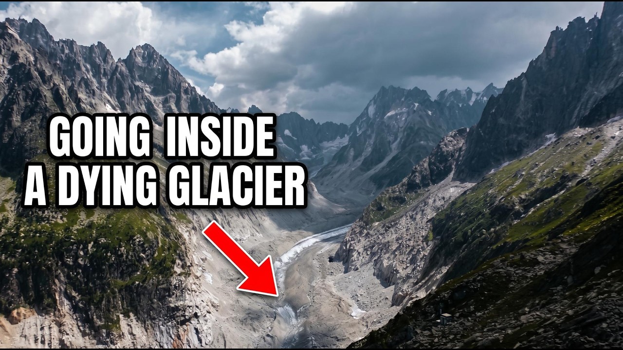 Mer du Glace- going INSIDE a GLACIER