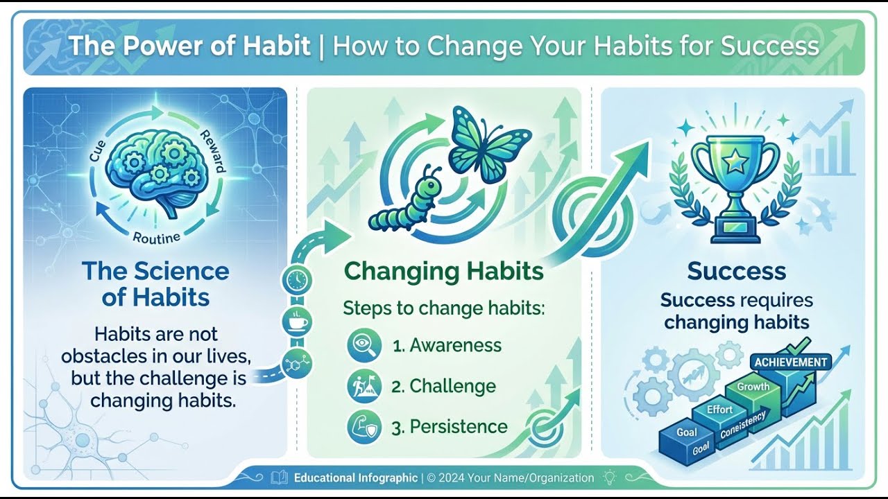 How to Change Your Habits for Success | The Power of Habit Summary