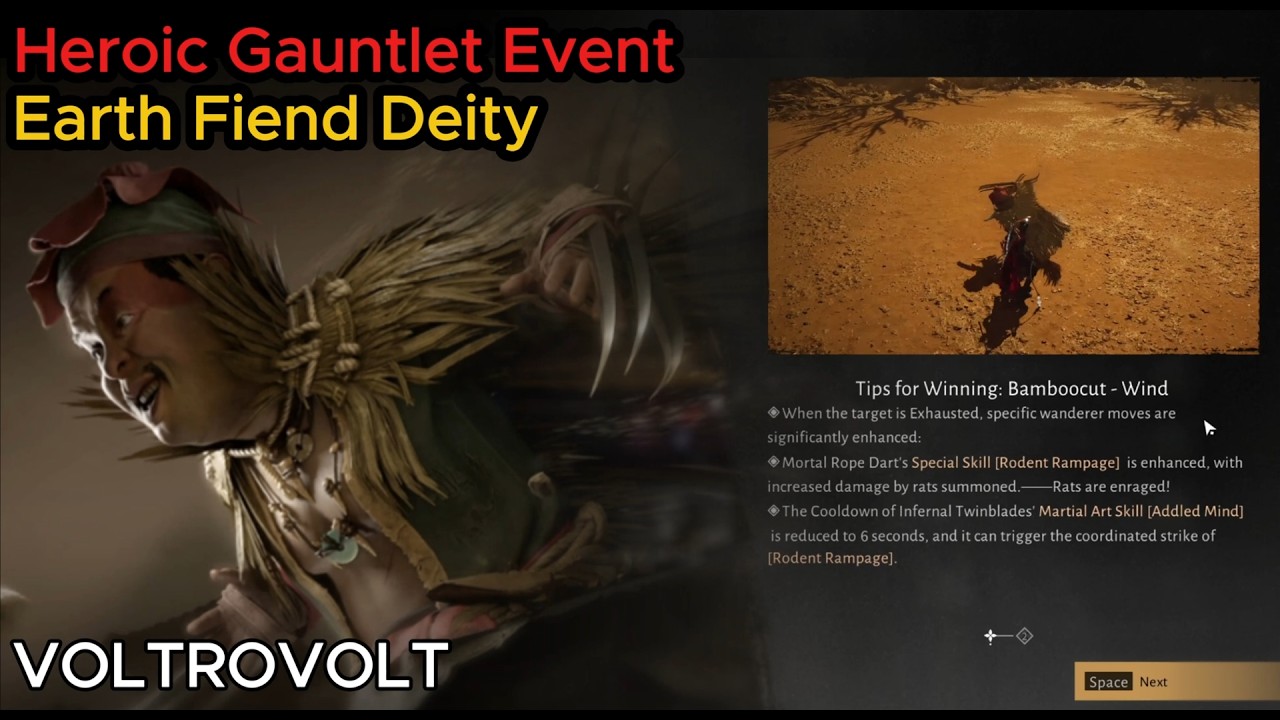 Earth Fiend Deity | Heroic Gauntlet Event | Where Winds Meet Gameplay #viral #fyp #foryou #gaming