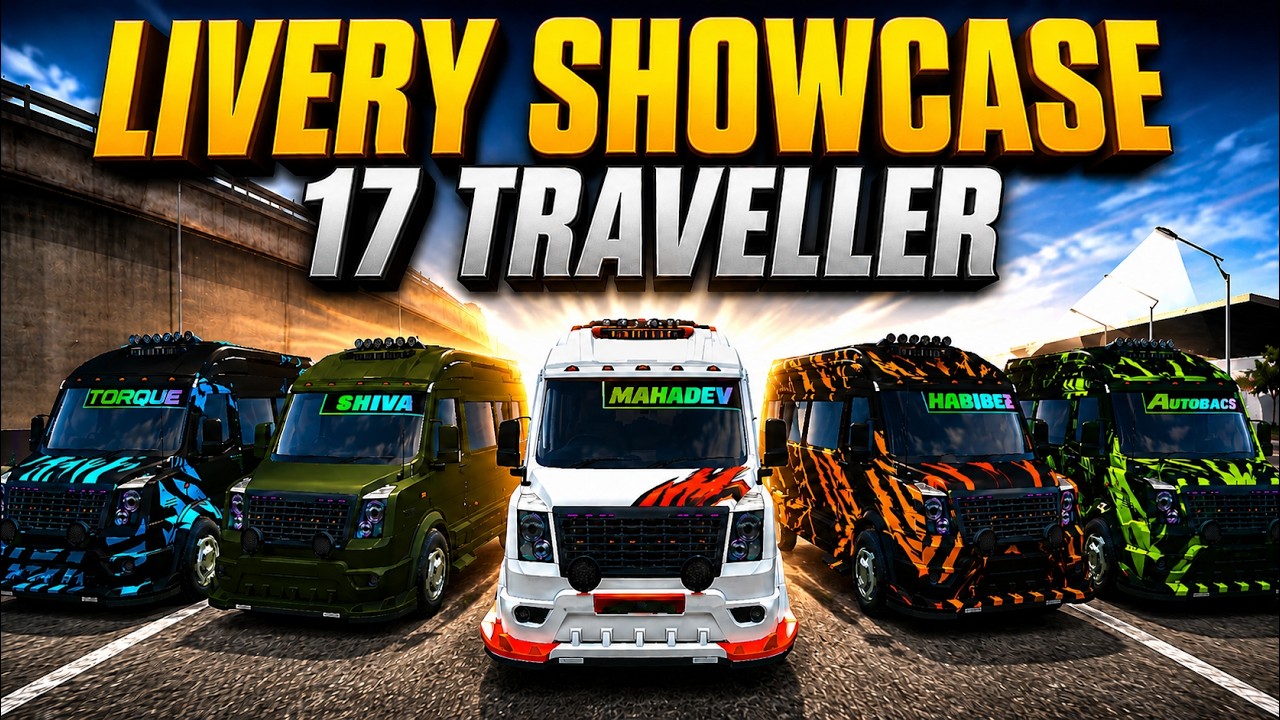 THE ULTIMATE 17 SEATED TRAVELLER LIVERY SHOWCASE! 🚌🔥