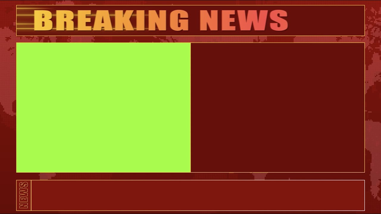 BREAKING NEWS JACKET | 2 WINDOW JACKET | News Studio | 1080p | VK NEWS GRAPHICS | No Copyright
