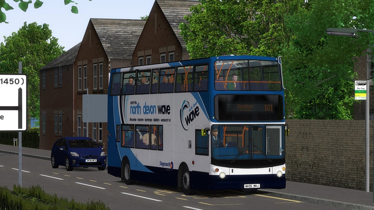 OMSI 2 -  Dennis Trident ALX400 Pack v2.1 - Lincolnshire - Route 101 - Working announcements