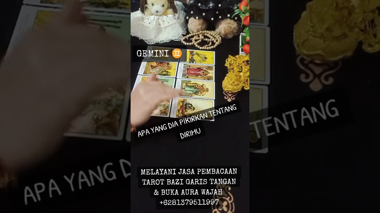 GEMINI ♊..APA YANG DIA PIKIRKAN TENTANG DIRIMU..