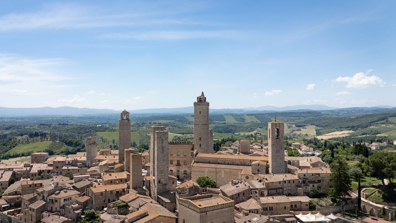 San Gimignano from Above | Medieval Towers of Tuscany