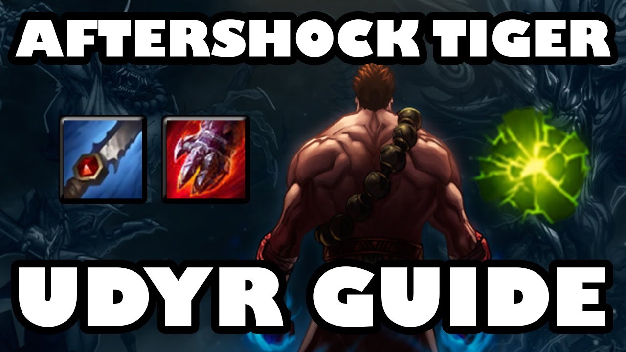STERAK'S AFTERSHOCK | Tank Tiger Jungle Udyr Guide | MetaSolaray Build [9.2]