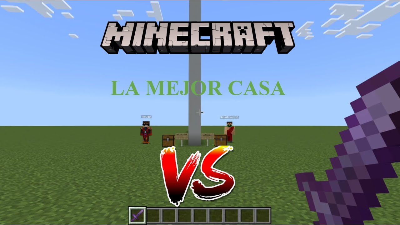 Quién puede construir la MEJOR CASA en Minecraft en tiempo LIMITADO?