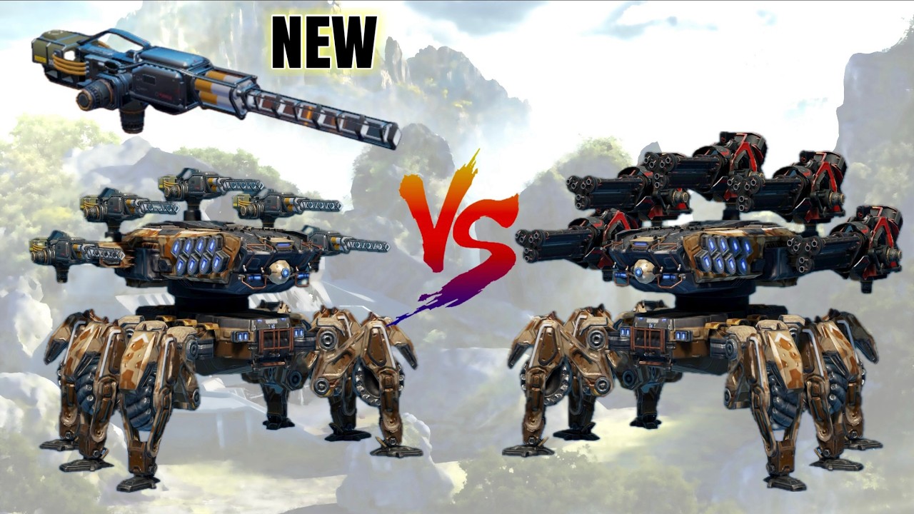 [WR] Lumen-M (NEW) VS Razdor | Meta Rebalance Test Server | War Robots