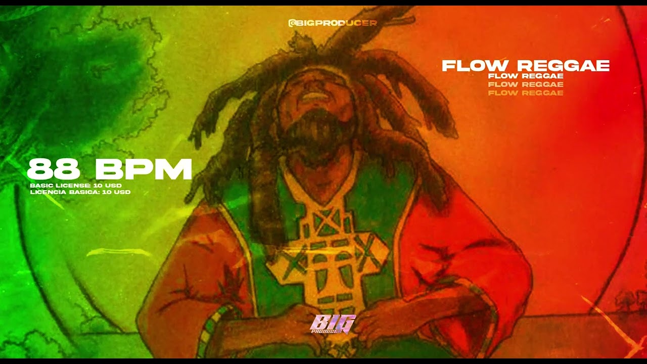 FLOW REGGAE | Reggae Rap / Hip Hop Boom Bap Beat Instrumental | Reggae Riddim Instrumental2024